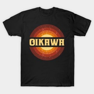 Vintage Proud Name Oikawa Anime Gifts Circle T-Shirt